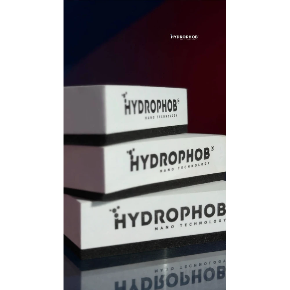 Набор Абразивный очиститель стекла и зеркал от водного камня Hydrophob Stone Remover