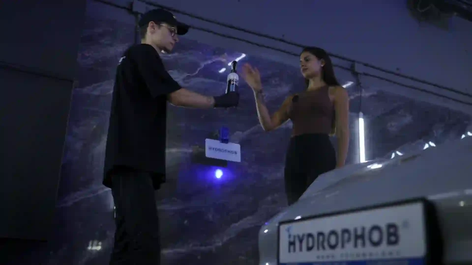 Hydrophob у дії